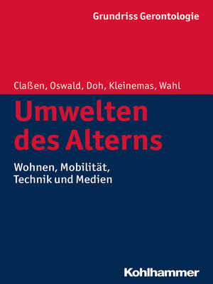 cover image of Umwelten des Alterns